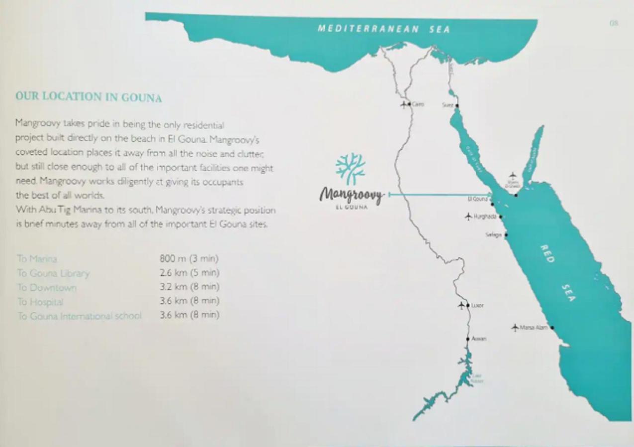Joynant-Gouna Kite Road-2Room Mangroovy Free Beach Access - Pool View- Hurghada Eksteriør billede