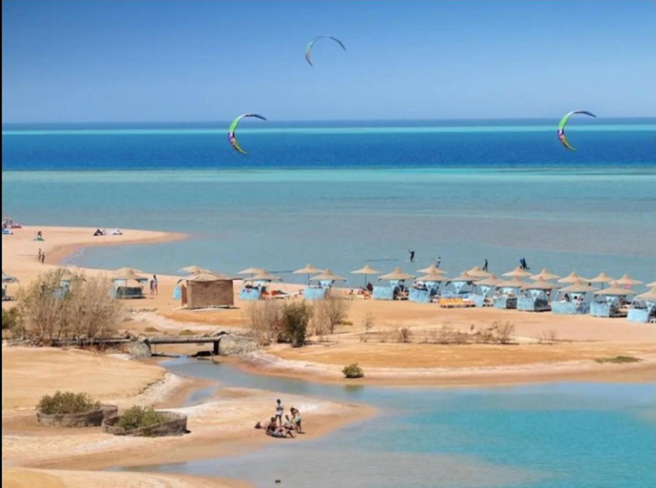 Joynant-Gouna Kite Road-2Room Mangroovy Free Beach Access - Pool View- Hurghada Eksteriør billede